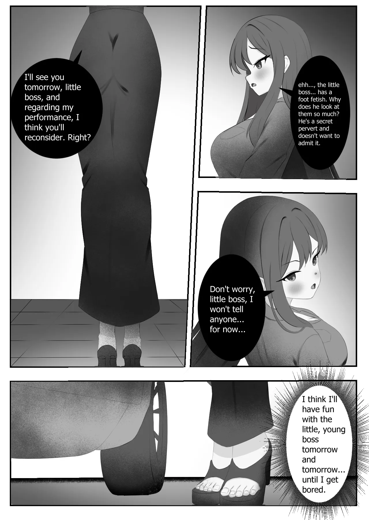A Young Boss with a Foot Fetish page 5 full