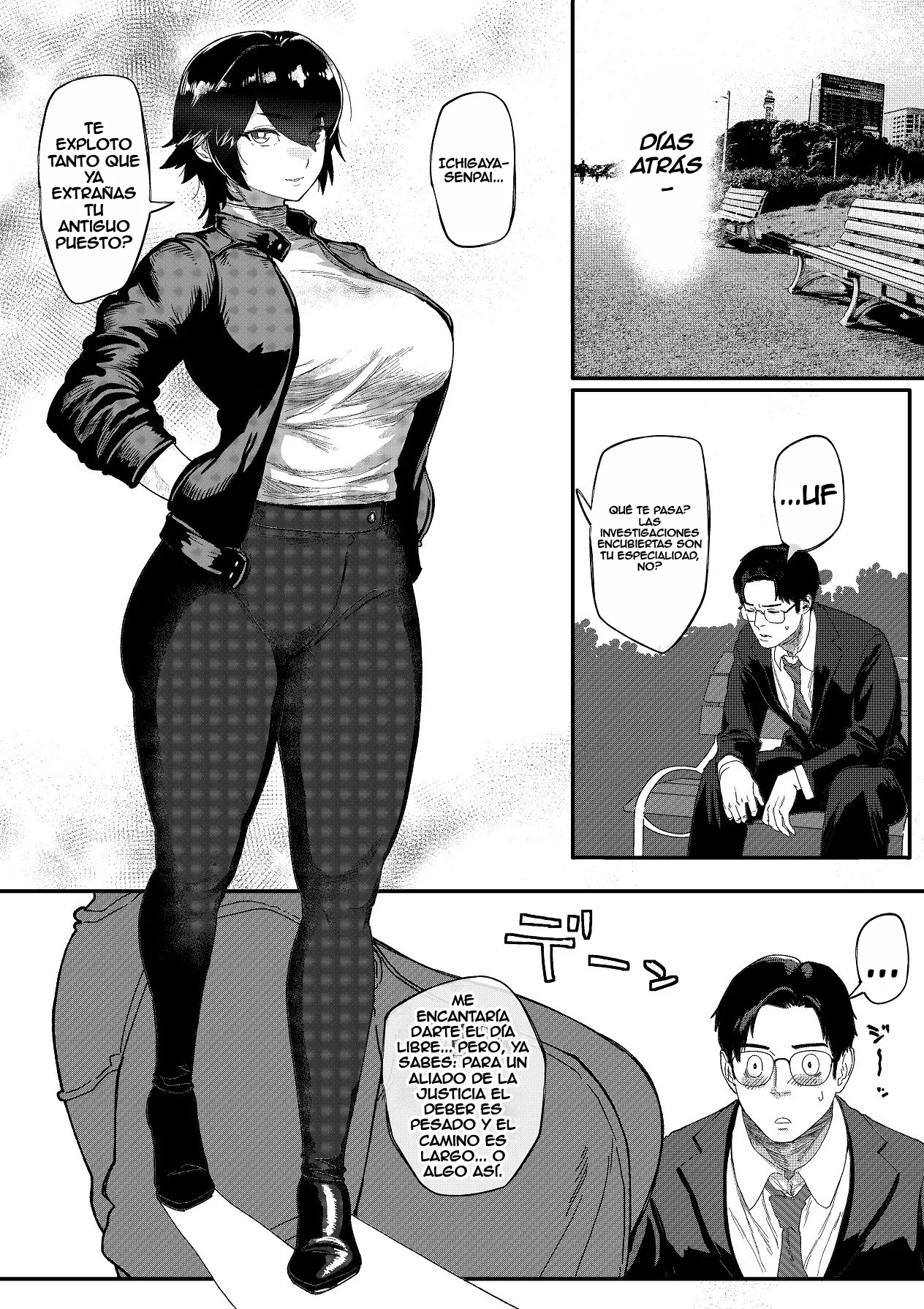 Tokumei Sousakan Ichigaya Rin ~Koujoku Choukyou Hen~ | Investigadora especial Ichigaya Rin: Adiestramiento y humillación anal page 4 full