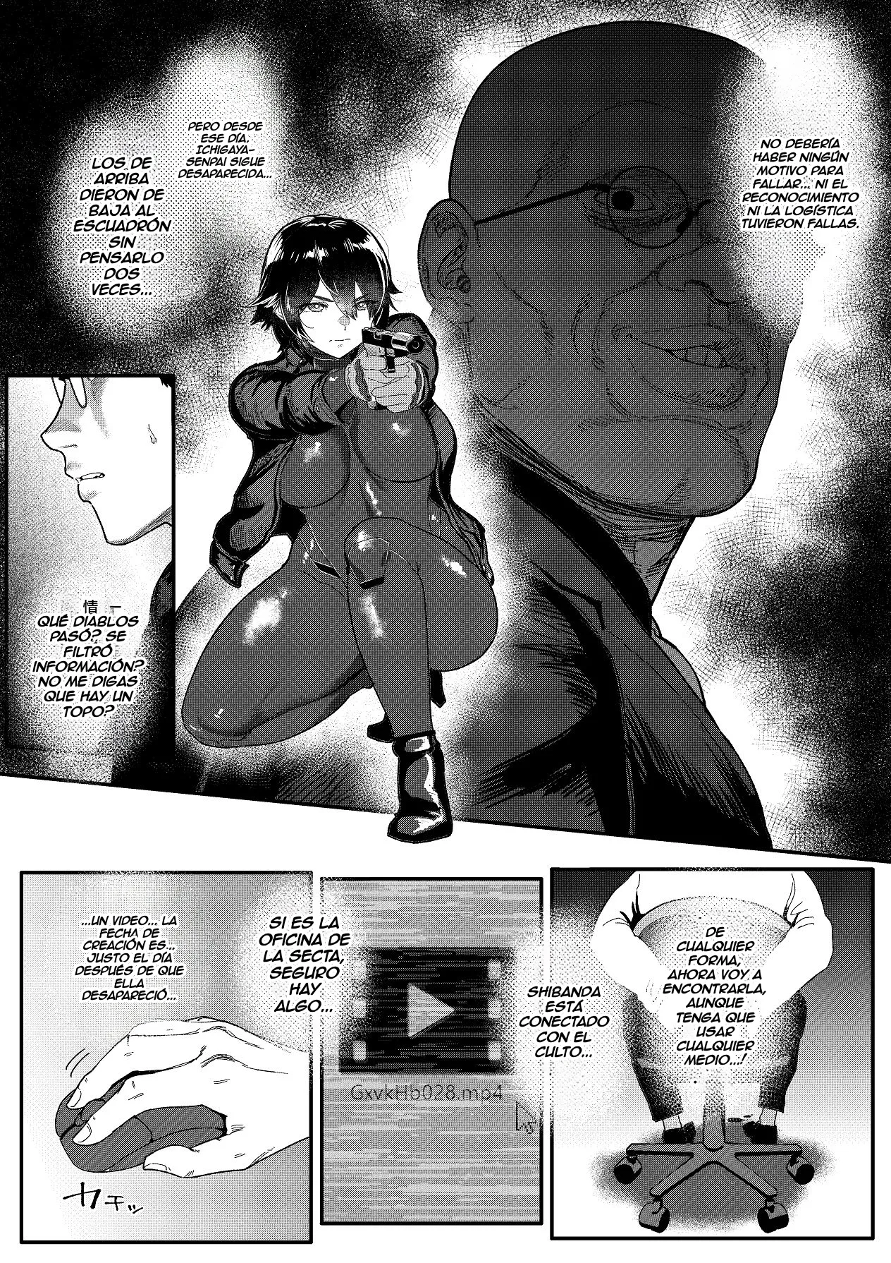 Tokumei Sousakan Ichigaya Rin ~Koujoku Choukyou Hen~ | Investigadora especial Ichigaya Rin: Adiestramiento y humillación anal page 7 full