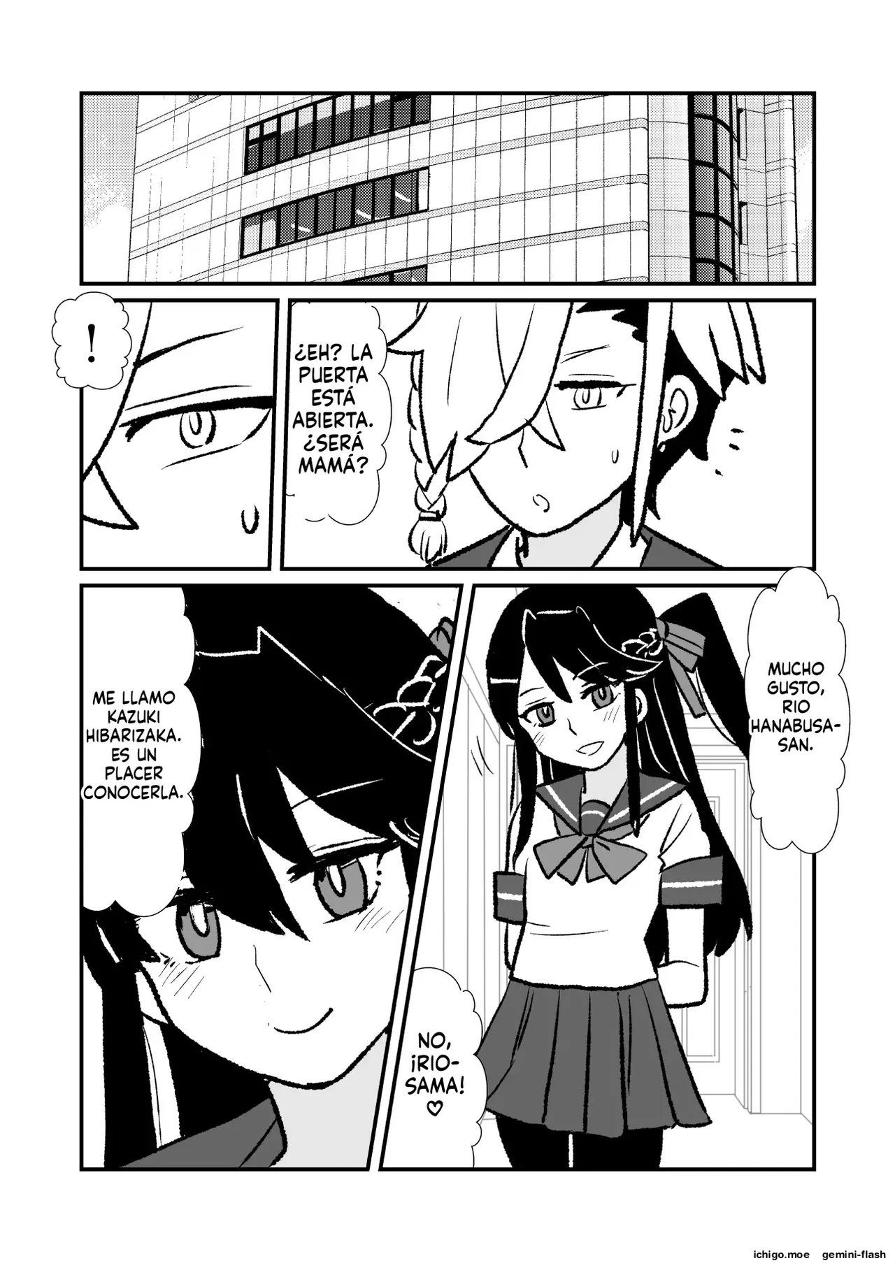 Ouji ♀ ga hime ♂ no akachan un jau hanashi 1  MTL page 5 full