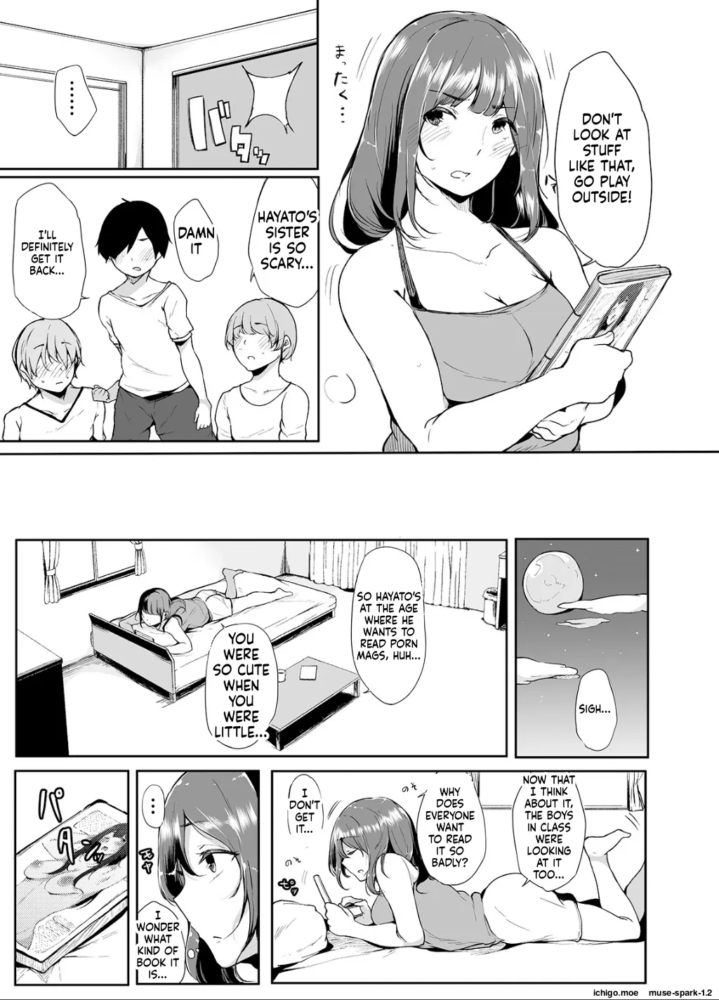Otouto ni Ero Manga to Onaji Koto o Sarechau Onee-chan no Hanashi 1 page 4 full