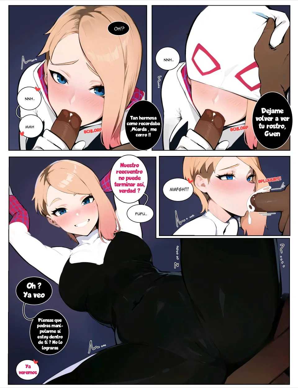 Spider-Gwen vs Miles, el Merodeador page 3 full