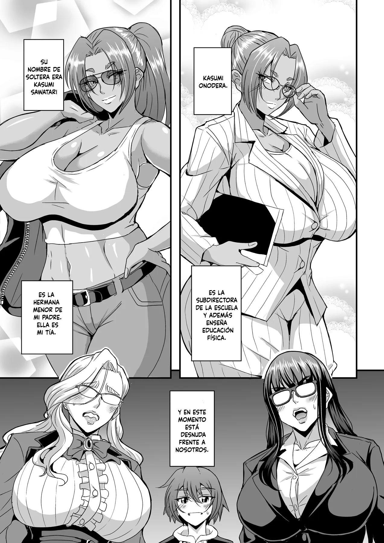 Kyoushi to Mama to Koibito no Kao 3 Oba Onodera Kasumi Hen page 2 full