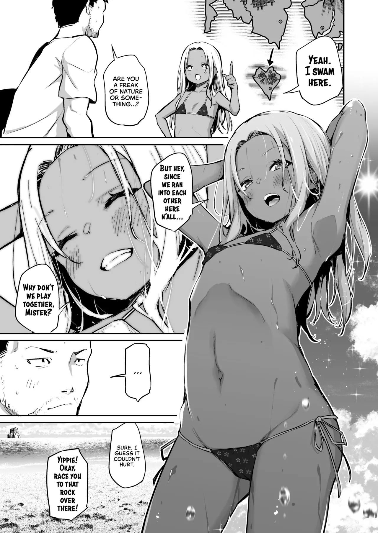 Shigoto ni Tsukareta kara Mujintou ni Ittemita | Work Burned Me Out, so I Went to a Deserted Island page 2 full