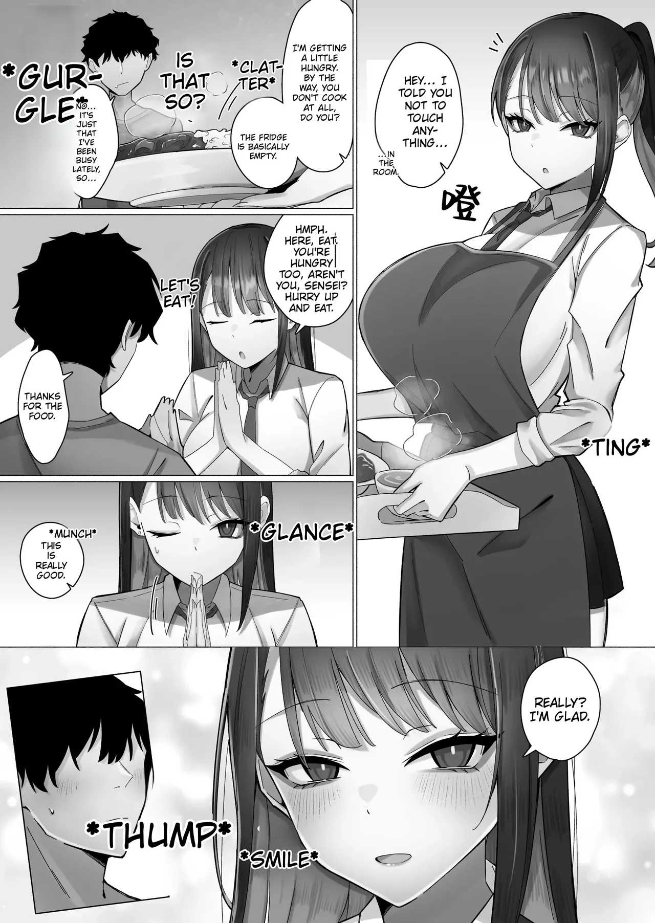 The Story of Being Completely Won Over by My Gloomy-Type Gal Student Through Her Clingy, Intense Advances page 11 full