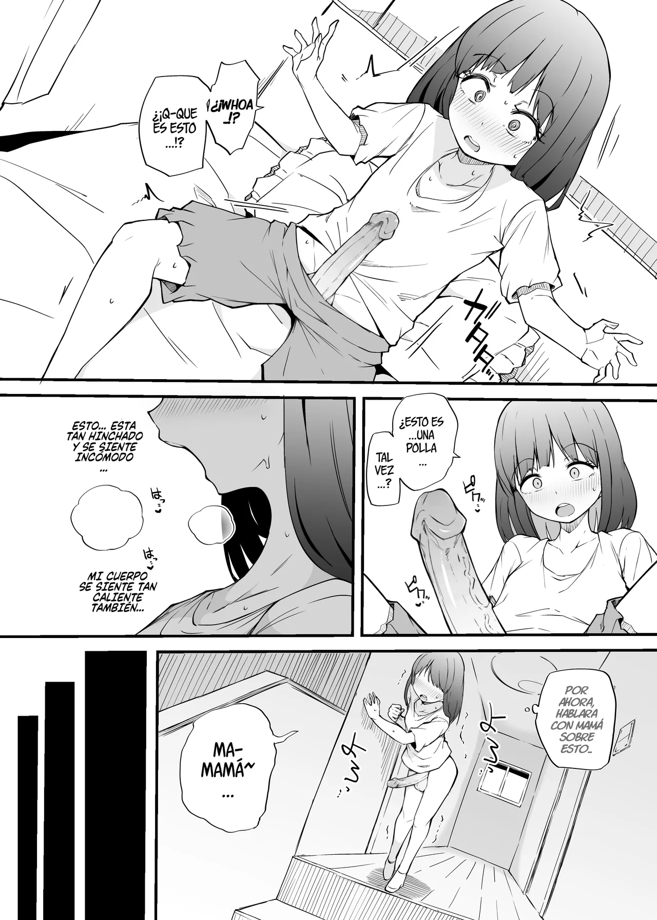 Asa Okitara Futanari ni SIN CENSURA page 2 full