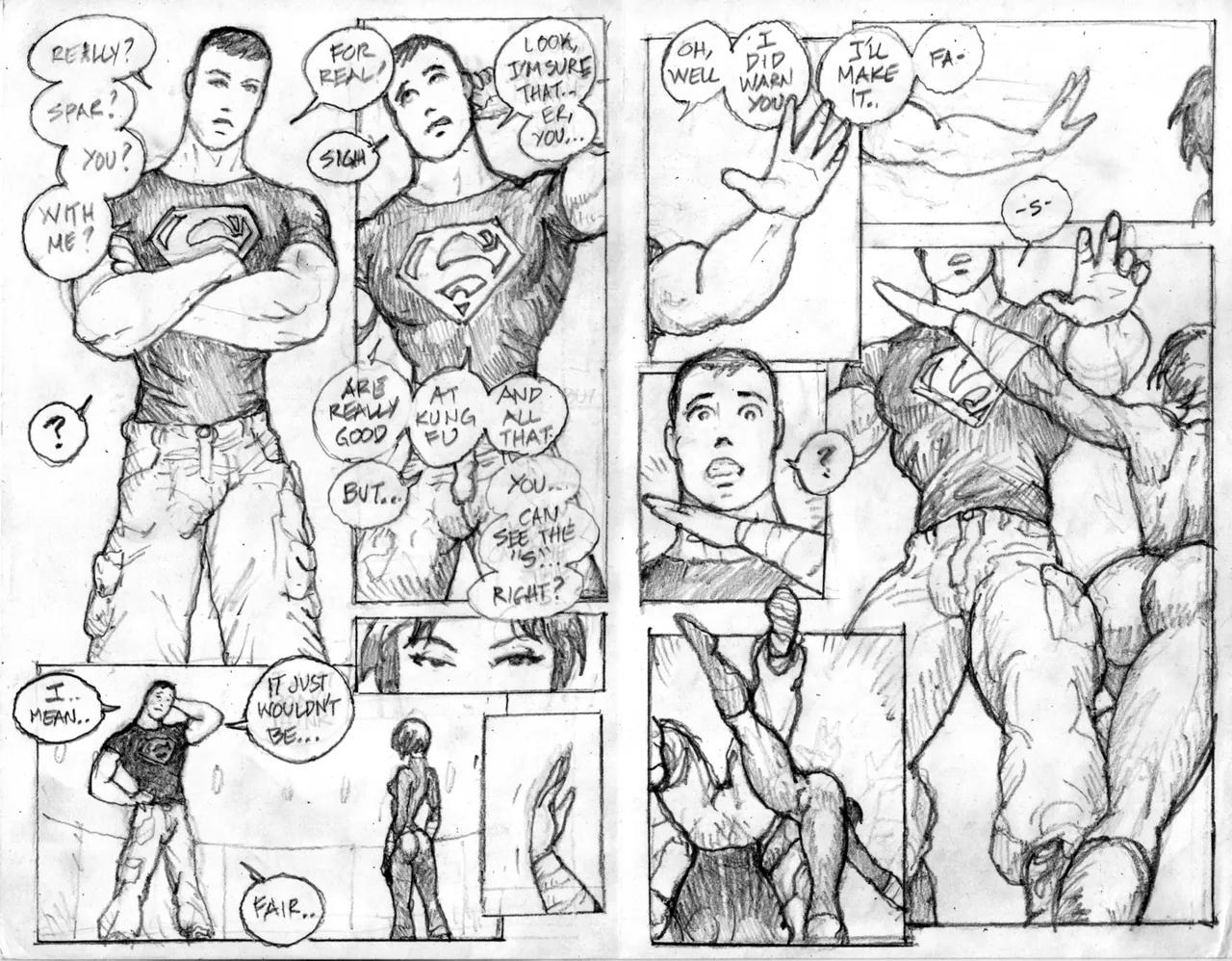 TRAINING DAY comic page 1 full