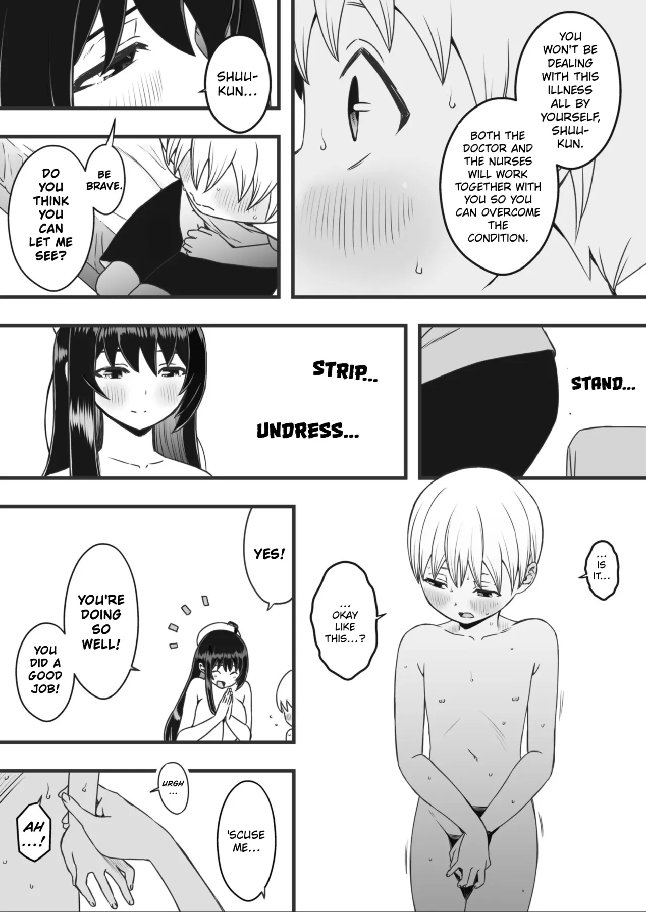 Sperm-Squeezing Clinic Staffed with Total Cumsluts! page 11 full