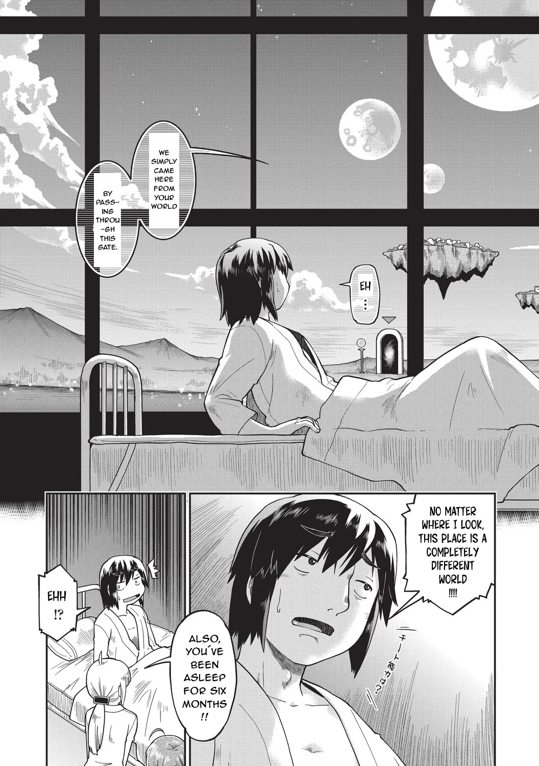 Isekainitenshitara Sokoha Ishuzoku JC Harem Deshita CH1 page 12 full