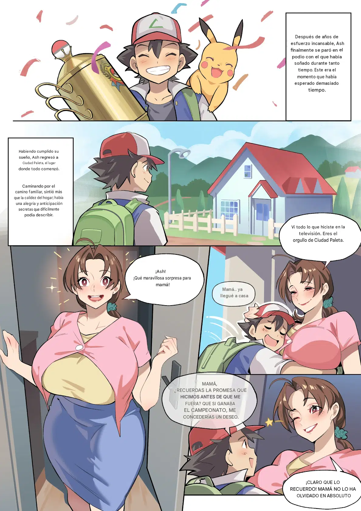 Ash&Delia Español page 1 full
