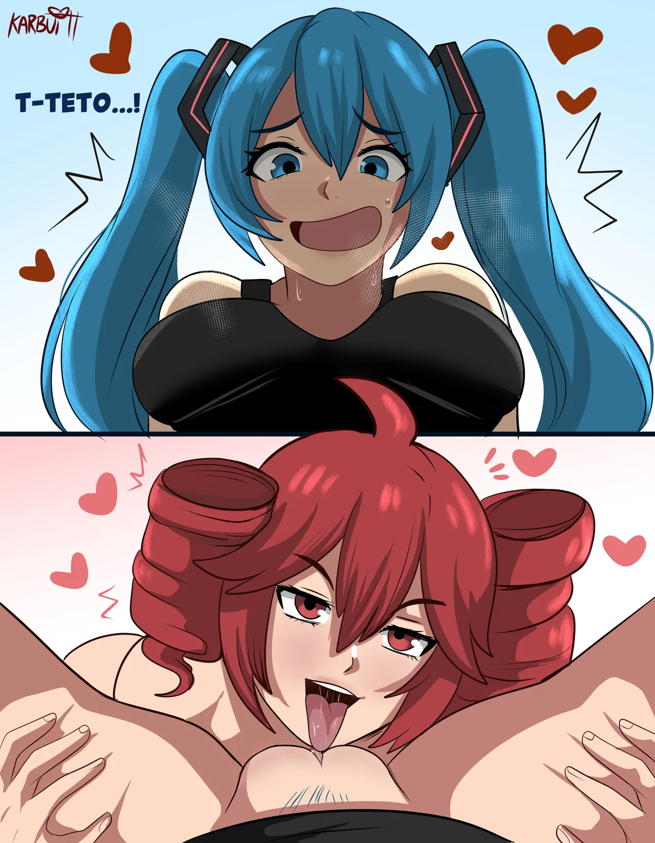 Karbuitt - Miku x Teto page 2 full