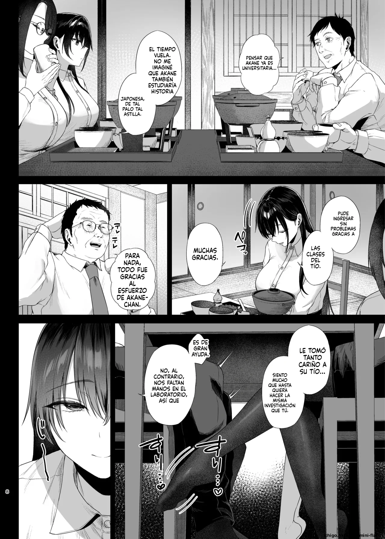 Bakunyuu Yuutousei ni Hitsuyou na Chinpo no Obenkyou Kouhen page 8 full