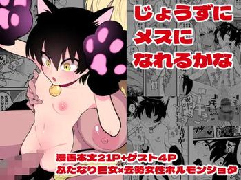 [ヒダリミギ  ( 二等辺 / 二等辺陽月)] じょうずにメスになれるかな cover