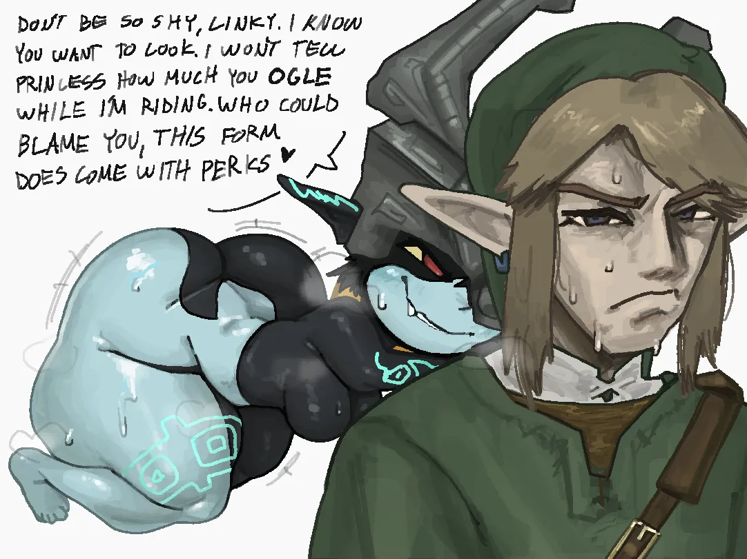 Zelda and Midna x Beasts page 1 full
