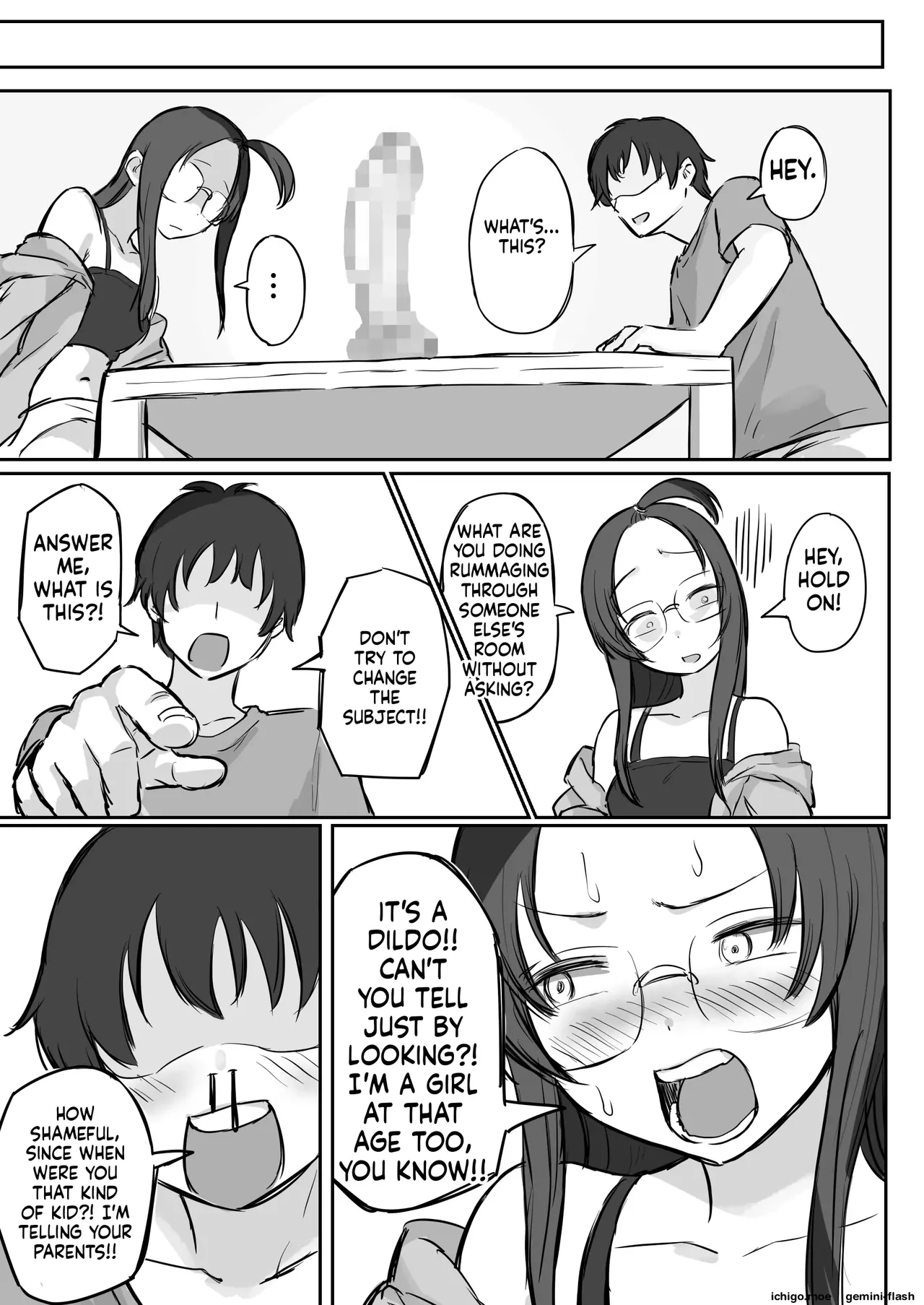 3 Steps to Getting a Blowjob from My Bratty Younger Sister Who Has a Boyfriend | Kareshi Mochi de Namaiki na Imouto ni Fella Shite Morau Tame no 3 Step page 12 full