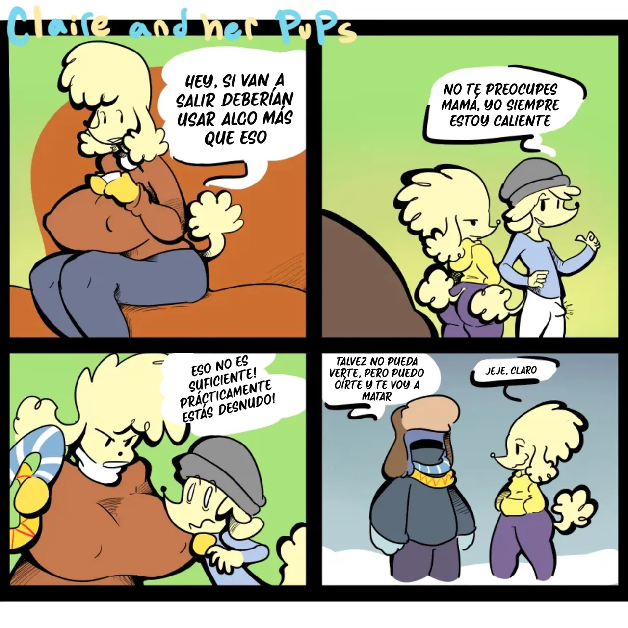 Claire and her pups page 8 full