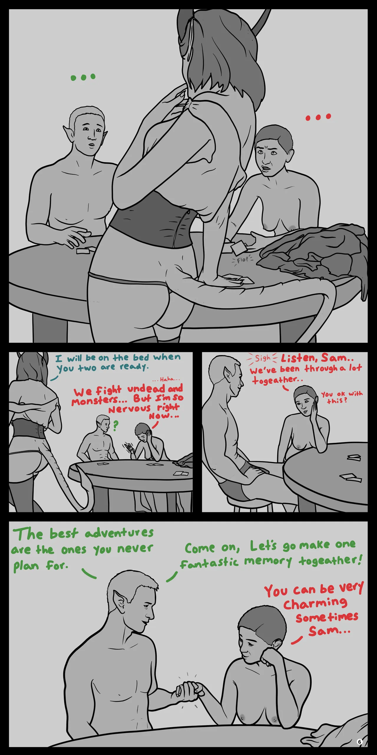 Calista the Freeblade - Upping the Ante page 6 full