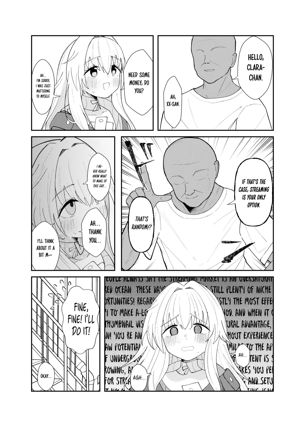 Clara-chan no Kawaisa o Zen Ginga ni Wakaraseru Hon page 3 full