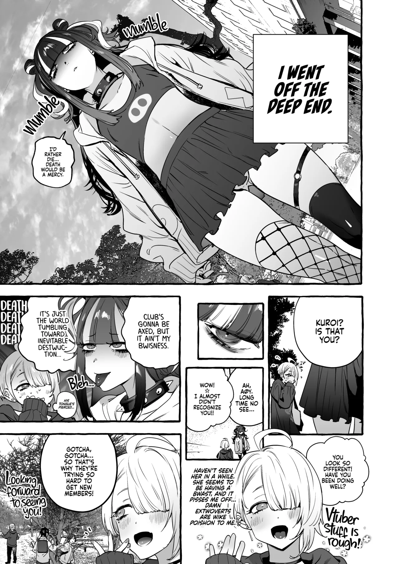 Wotasa no Gyaru VS Jirai Otoko | Otaku Gyaru VS Toxic Boy page 10 full