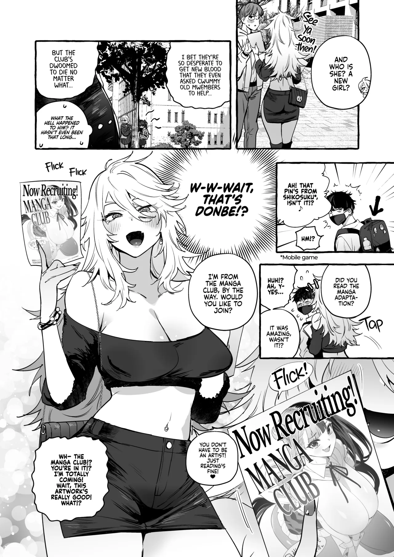 Wotasa no Gyaru VS Jirai Otoko | Otaku Gyaru VS Toxic Boy page 11 full