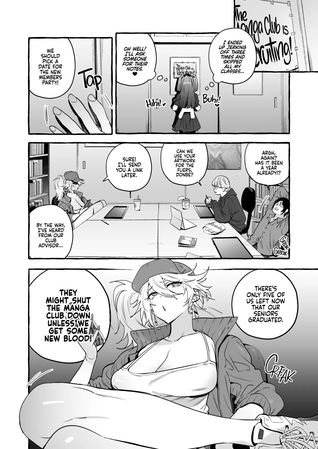 Wotasa no Gyaru VS Jirai Otoko | Otaku Gyaru VS Toxic Boy page 7 full