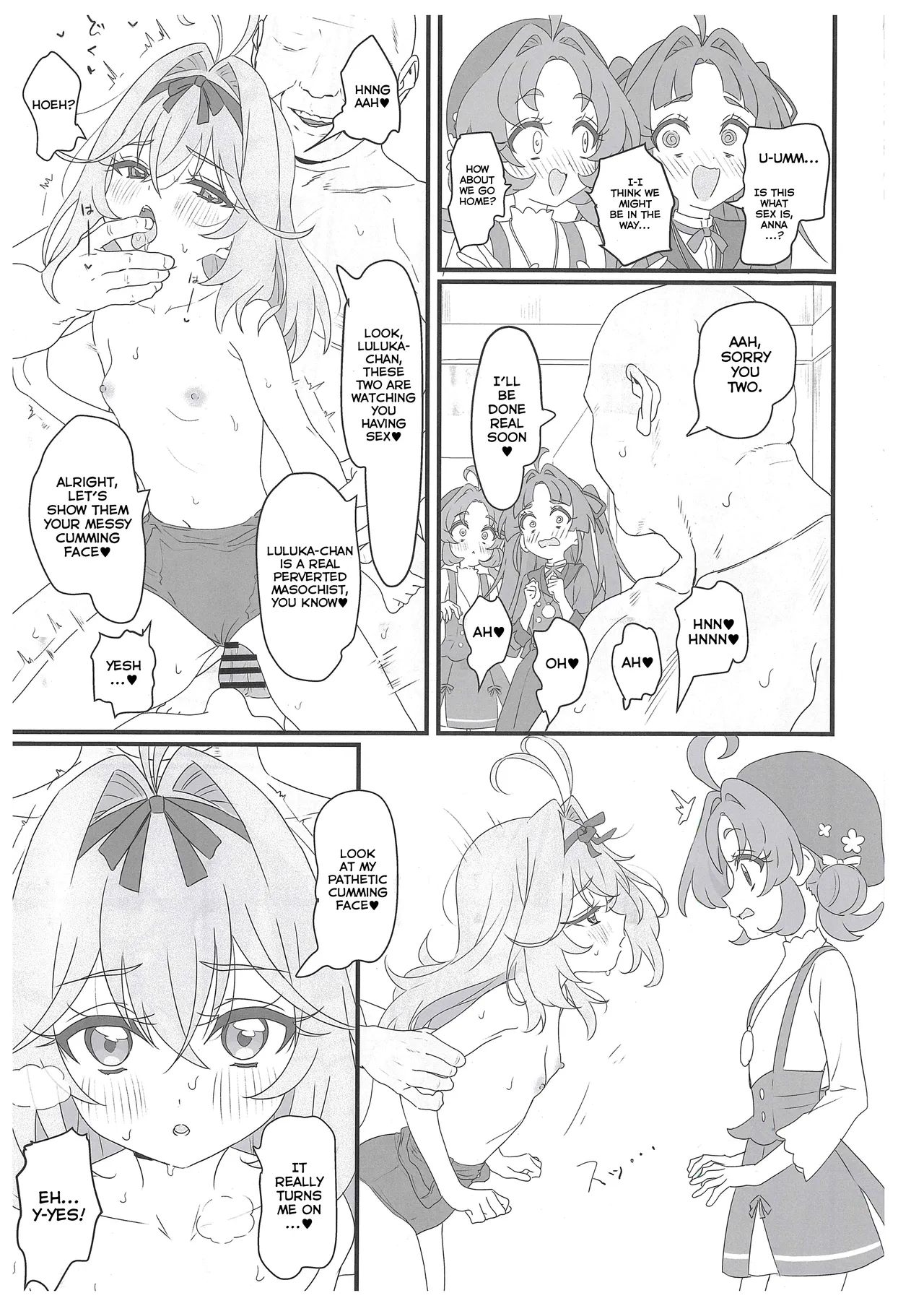 Hanamaru Dai Sakusei | The Great Hanamaru Cum-Squeezing page 8 full