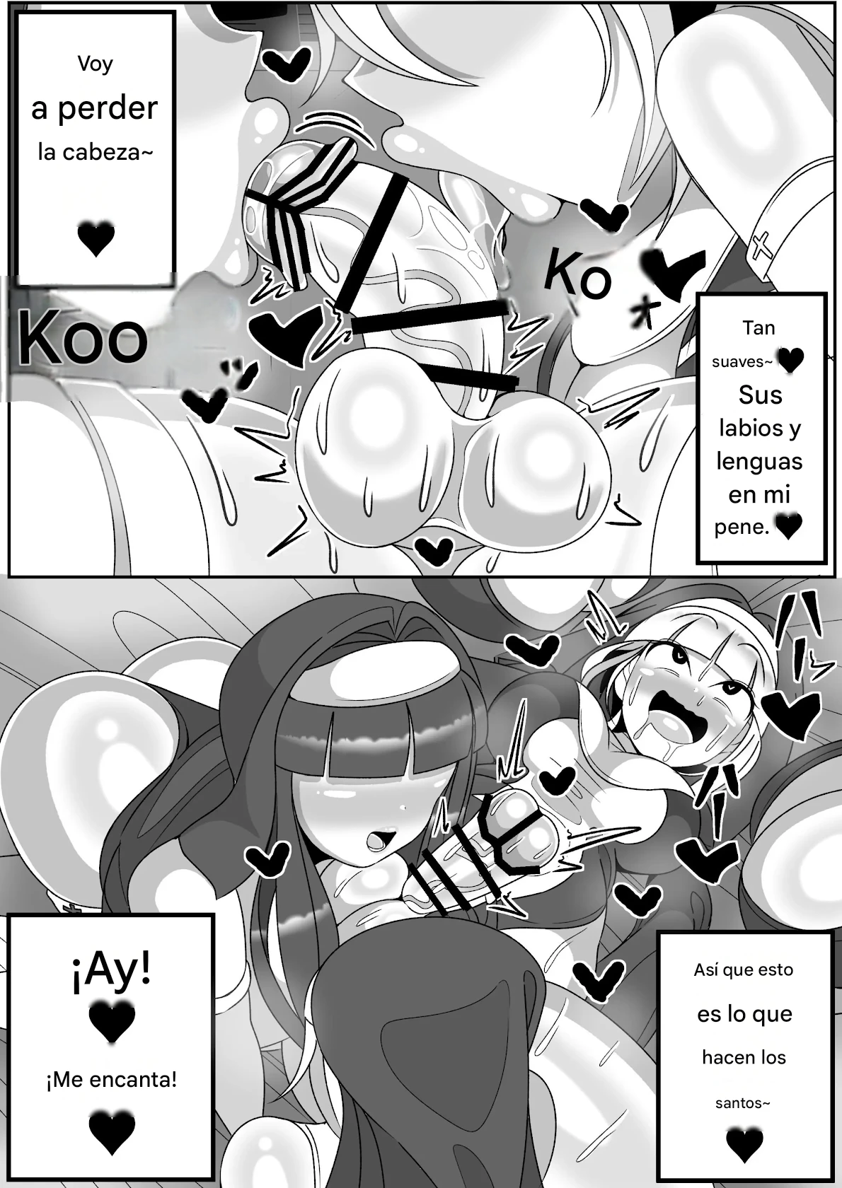 Futanari Seijo Shasei Kinshirei Español page 8 full
