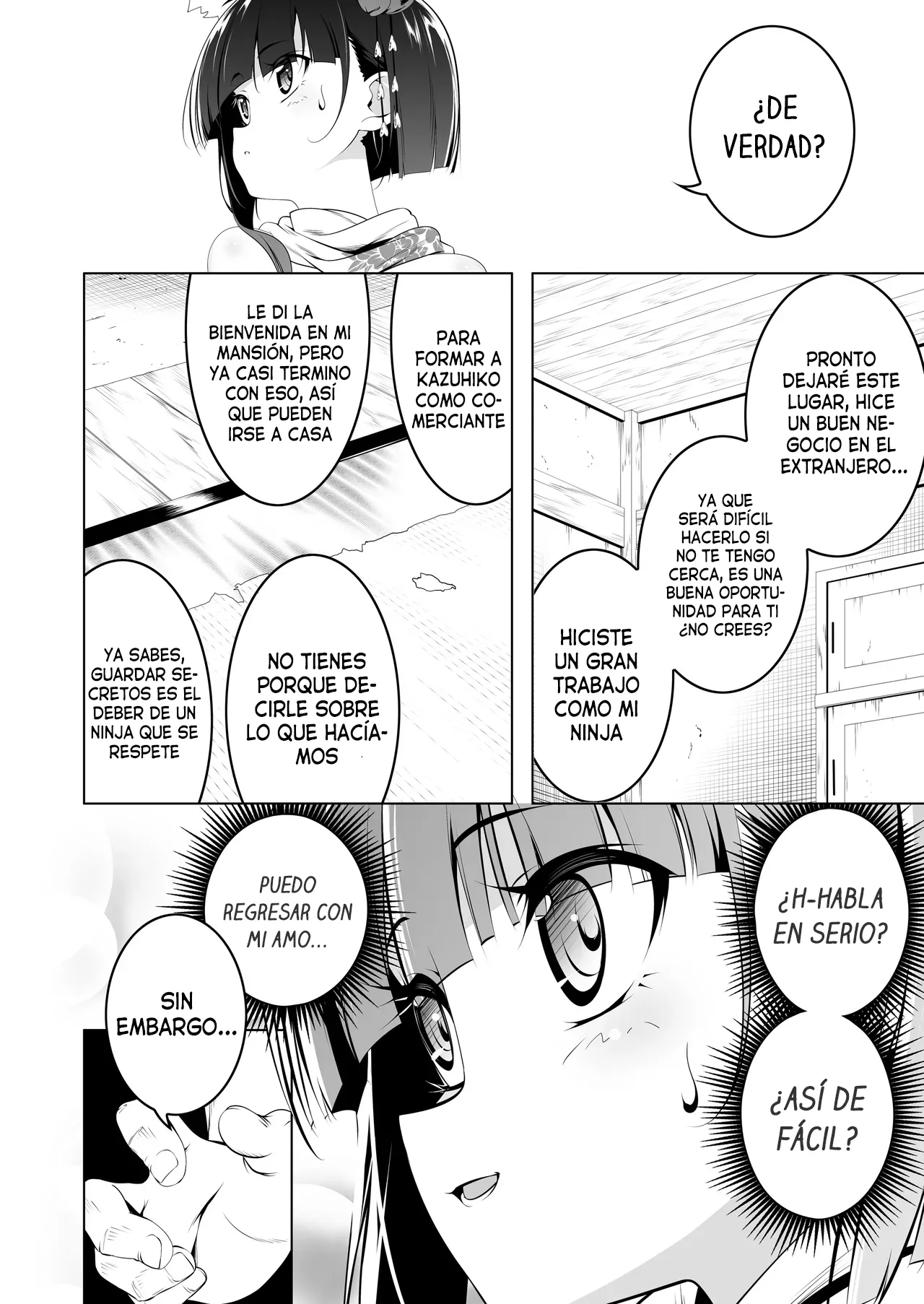 Koushoku no Chuugi Kunoichi Botan Shi | Botan, la kunoichi lujuriosamente leal 4 page 9 full