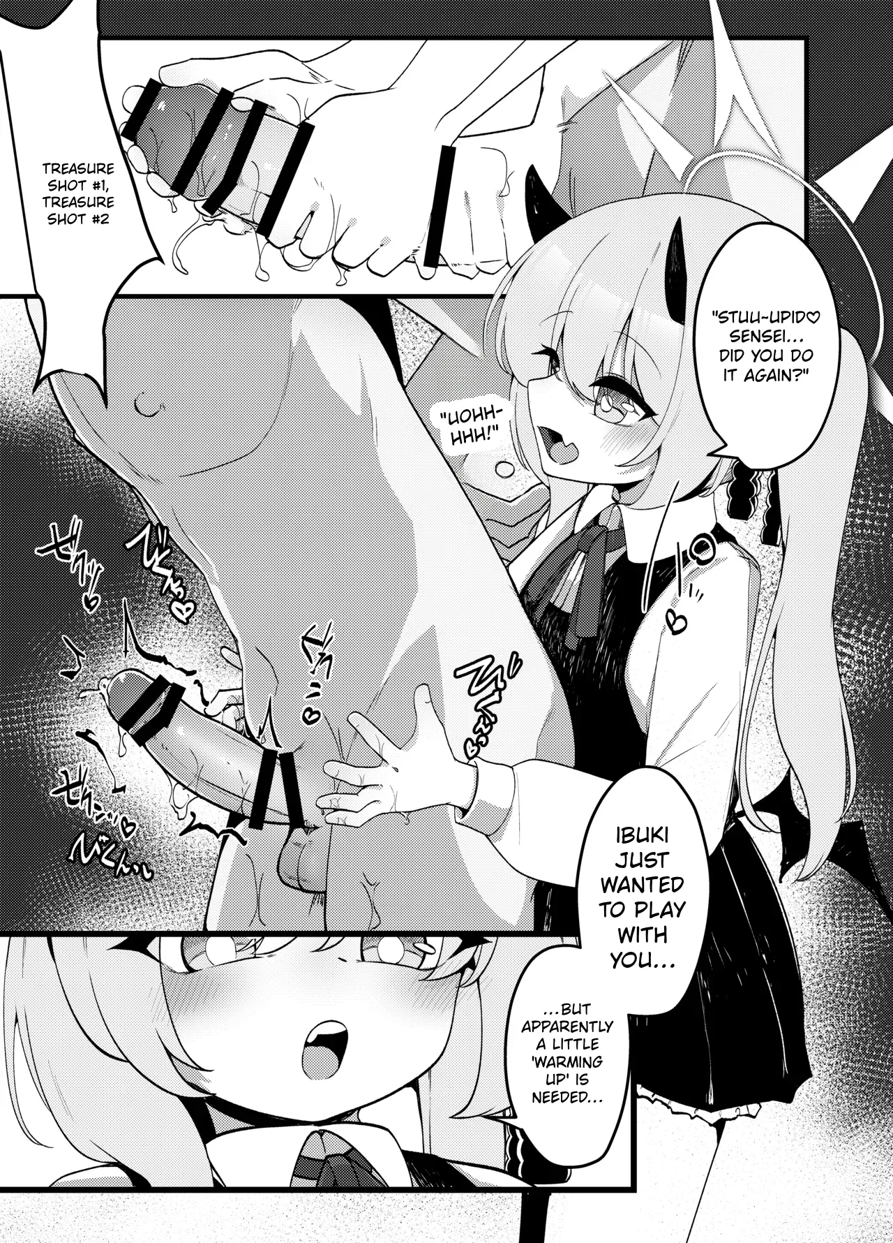 The Story of Ibuki, the Powerful Succubus, Who Bullied Maso-sensei to the Extreme page 12 full