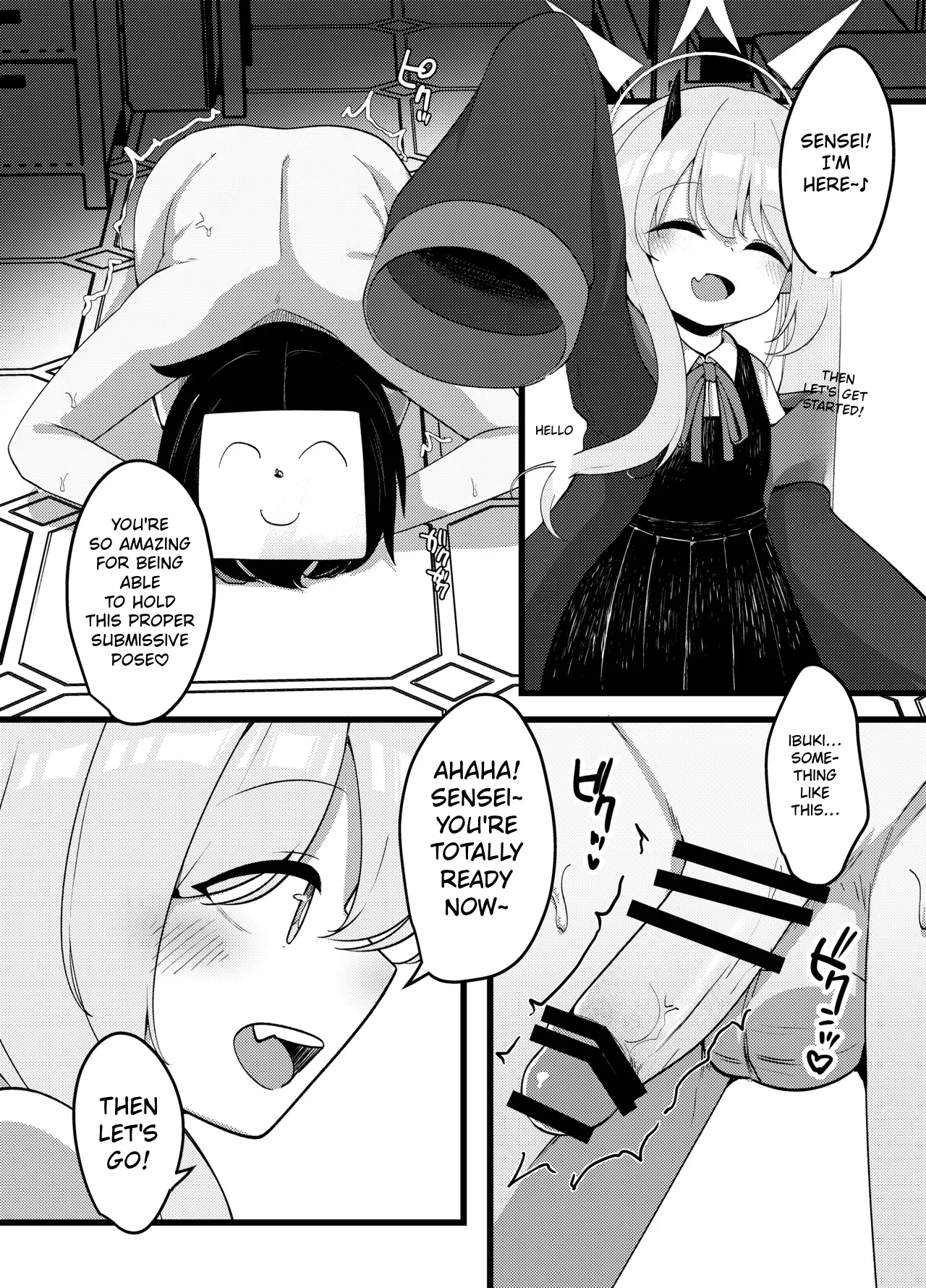 The Story of Ibuki, the Powerful Succubus, Who Bullied Maso-sensei to the Extreme page 4 full