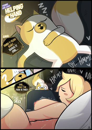 (LordFink) Fionna and Cake in Helping Hand cover