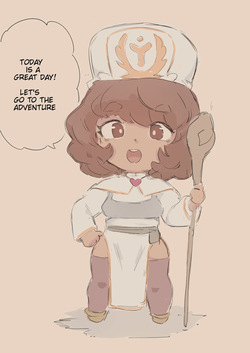 Cleric Taliya: Chibi