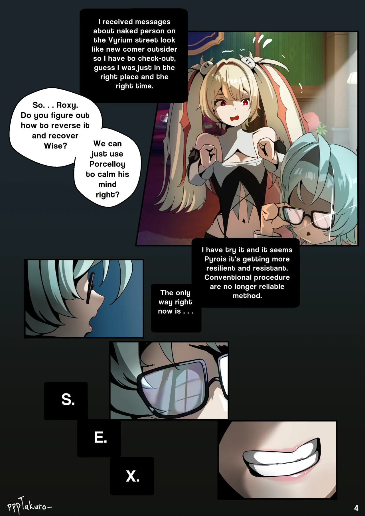Claret and Roxy page 5 full