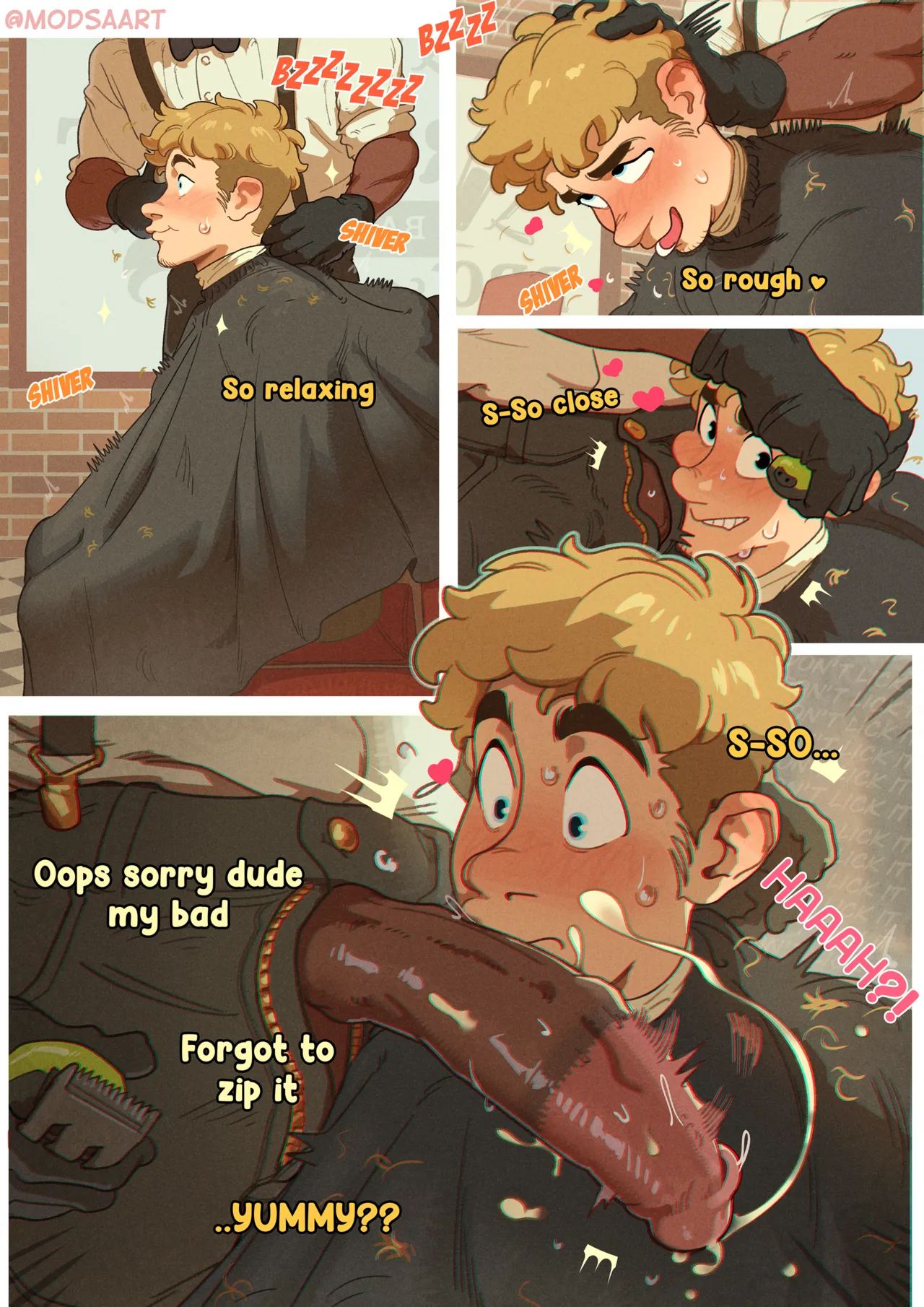 Barber's Special Cut + Textless page 1 full
