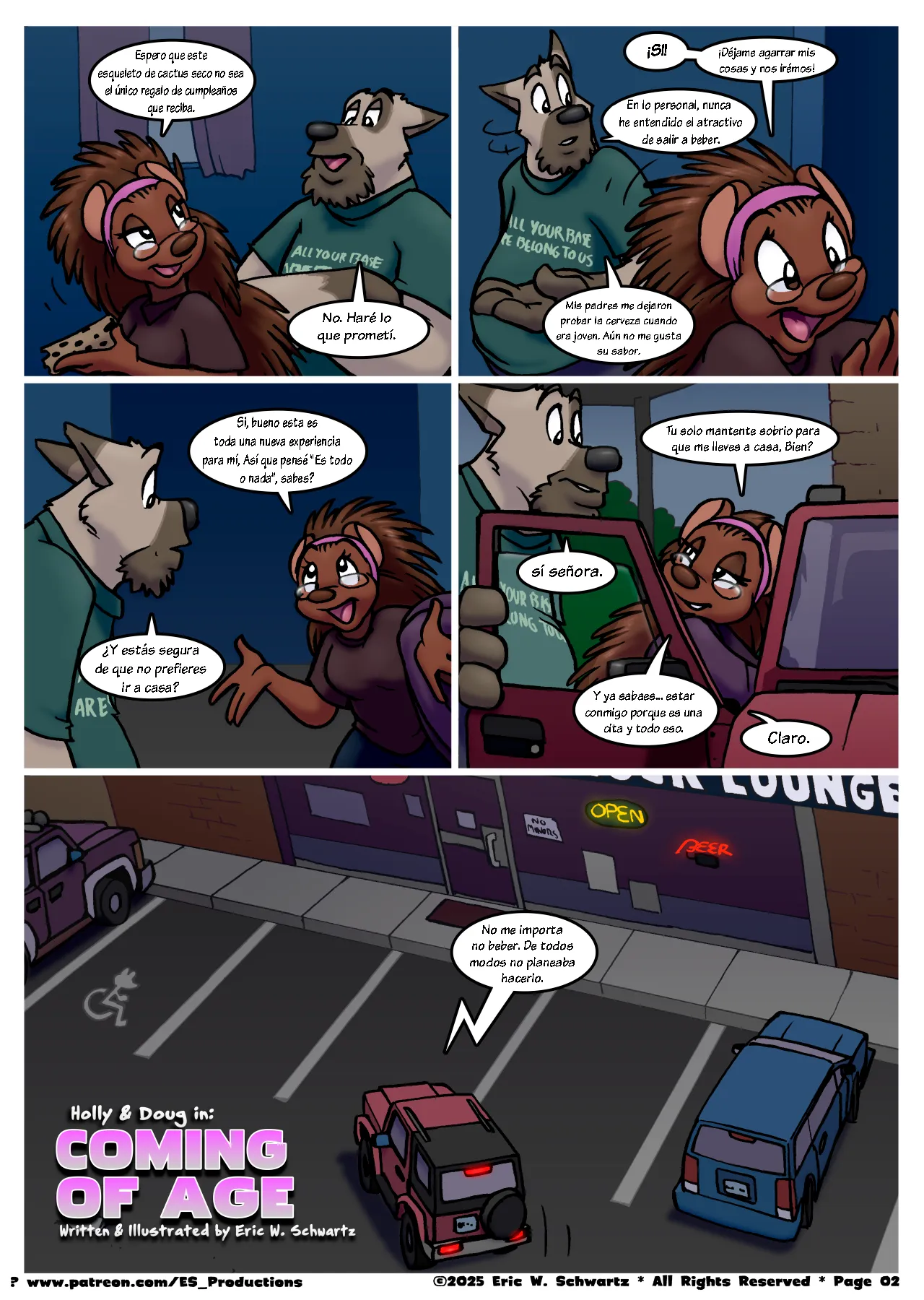 Holly & Doug's Coming Of Age page 3 full