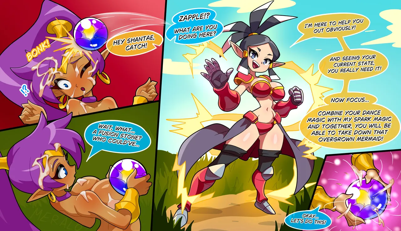 Shantae vs Giga Mermaid page 11 full