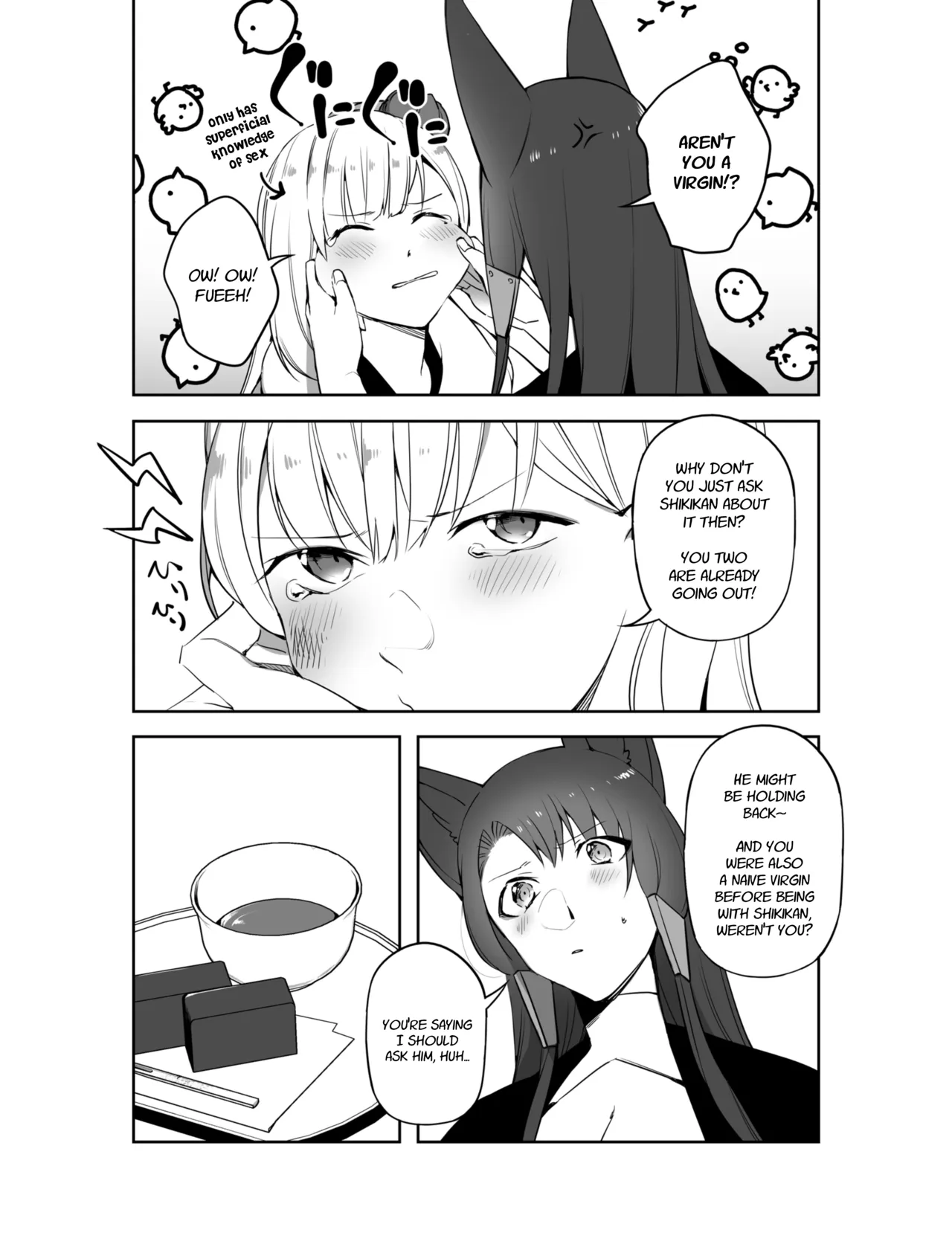 Akagi ni Ochinpo Shaburaseru Hon | Let Akagi suck your dick page 4 full