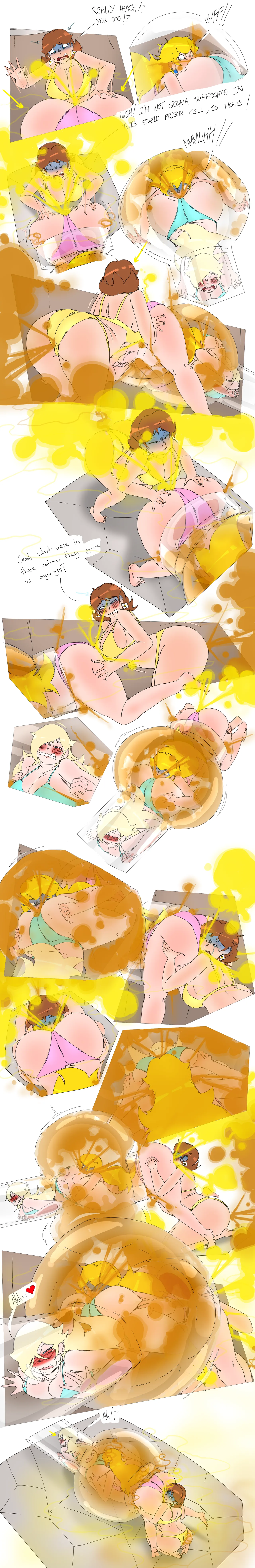 Mario Princesses's Tight Situation page 10 full