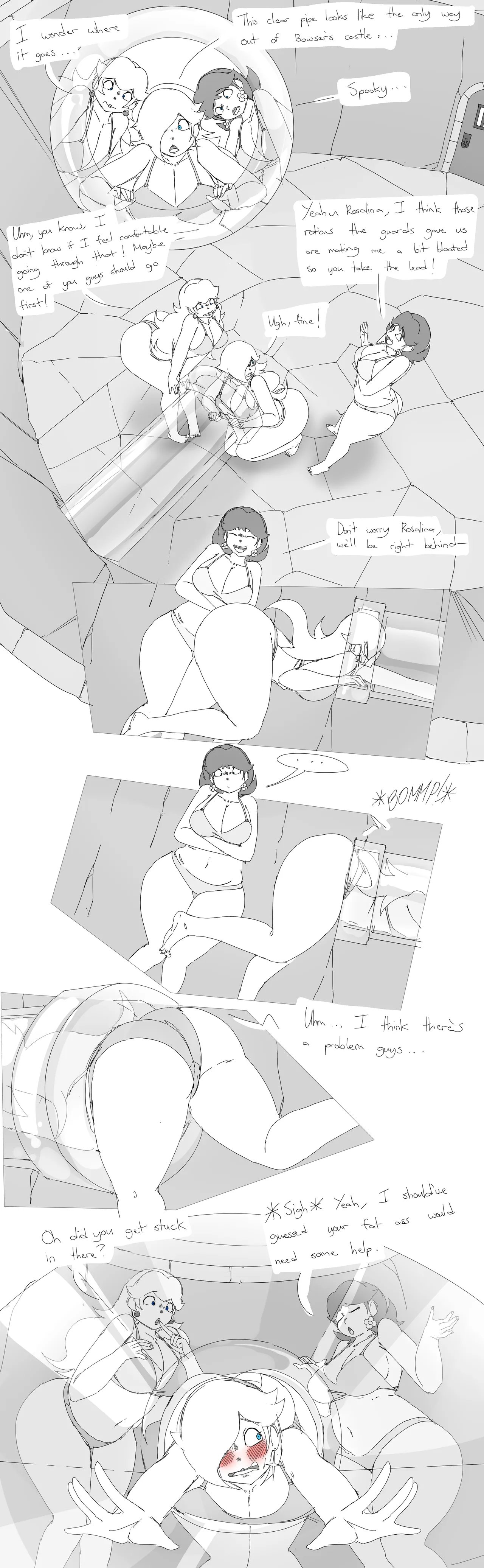 Mario Princesses's Tight Situation page 11 full