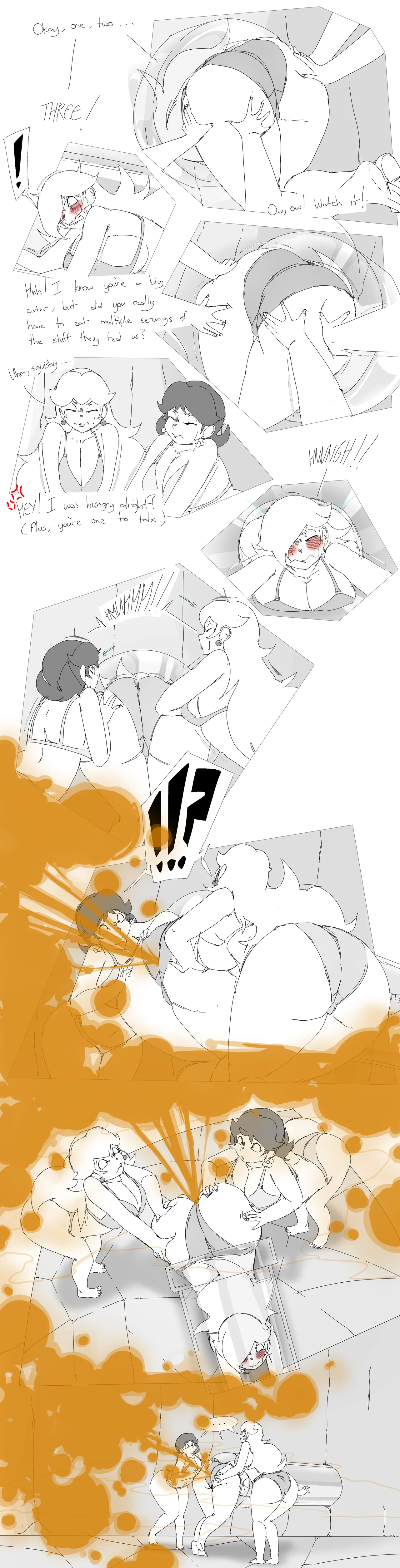Mario Princesses's Tight Situation page 12 full