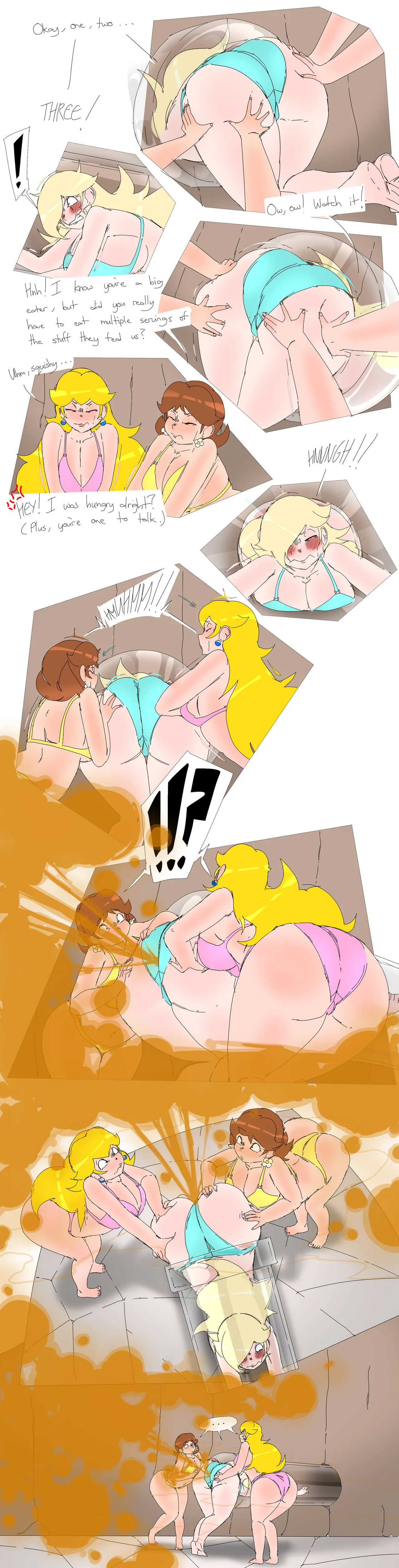 Mario Princesses's Tight Situation page 7 full