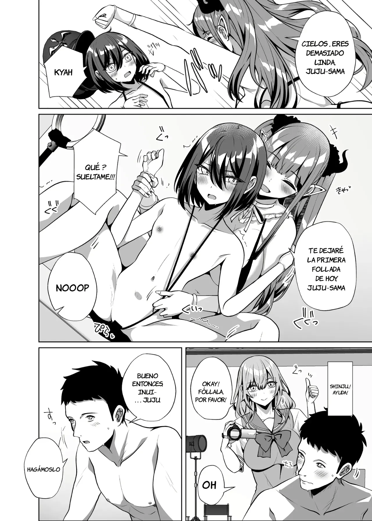 Hokomi 0-en Layer 3-nin Tsuki | Follando Gratis con 3 Cosplayers En Un Hotel Del Amor page 10 full
