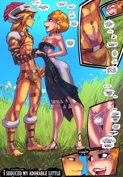 Link X Zelda in "Luvy-Duvy PRINCESS DOM"
