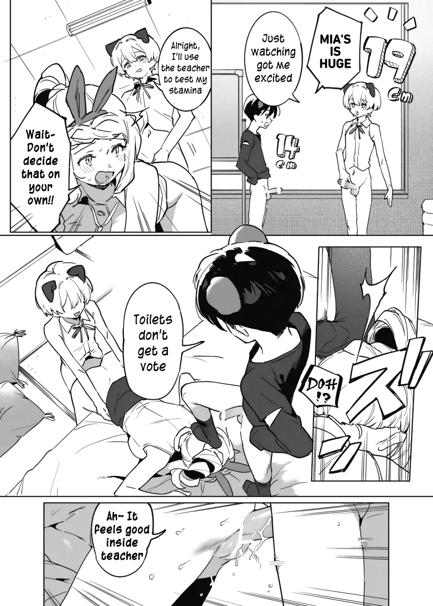 Toire Sensei no Nikubenki Jugyou  | Professor Toilet's Meat Toilet Class page 12 full