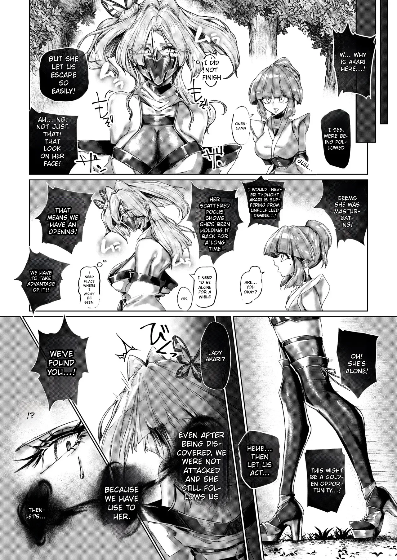 The Throbbing Strongest Kunoichi The Moment She Sinks and Falls into Carnal Desire page 11 full