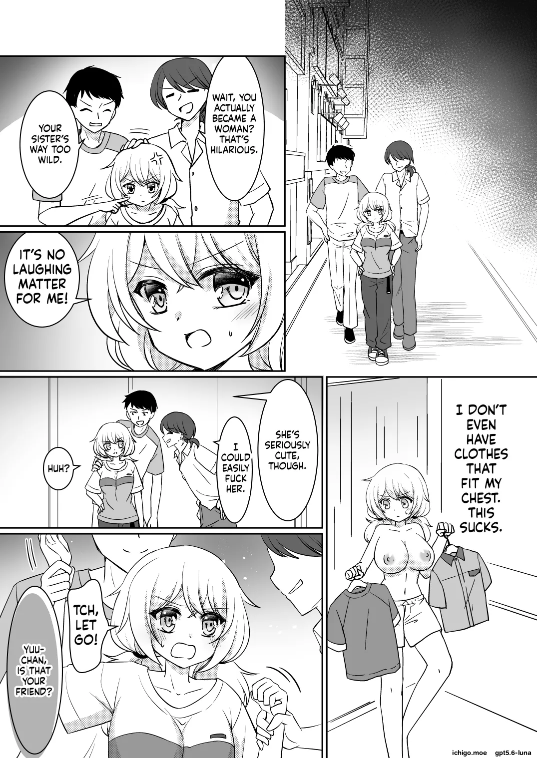 Big Sis Wanted a Little Sister, Not a Little Brother page 10 full