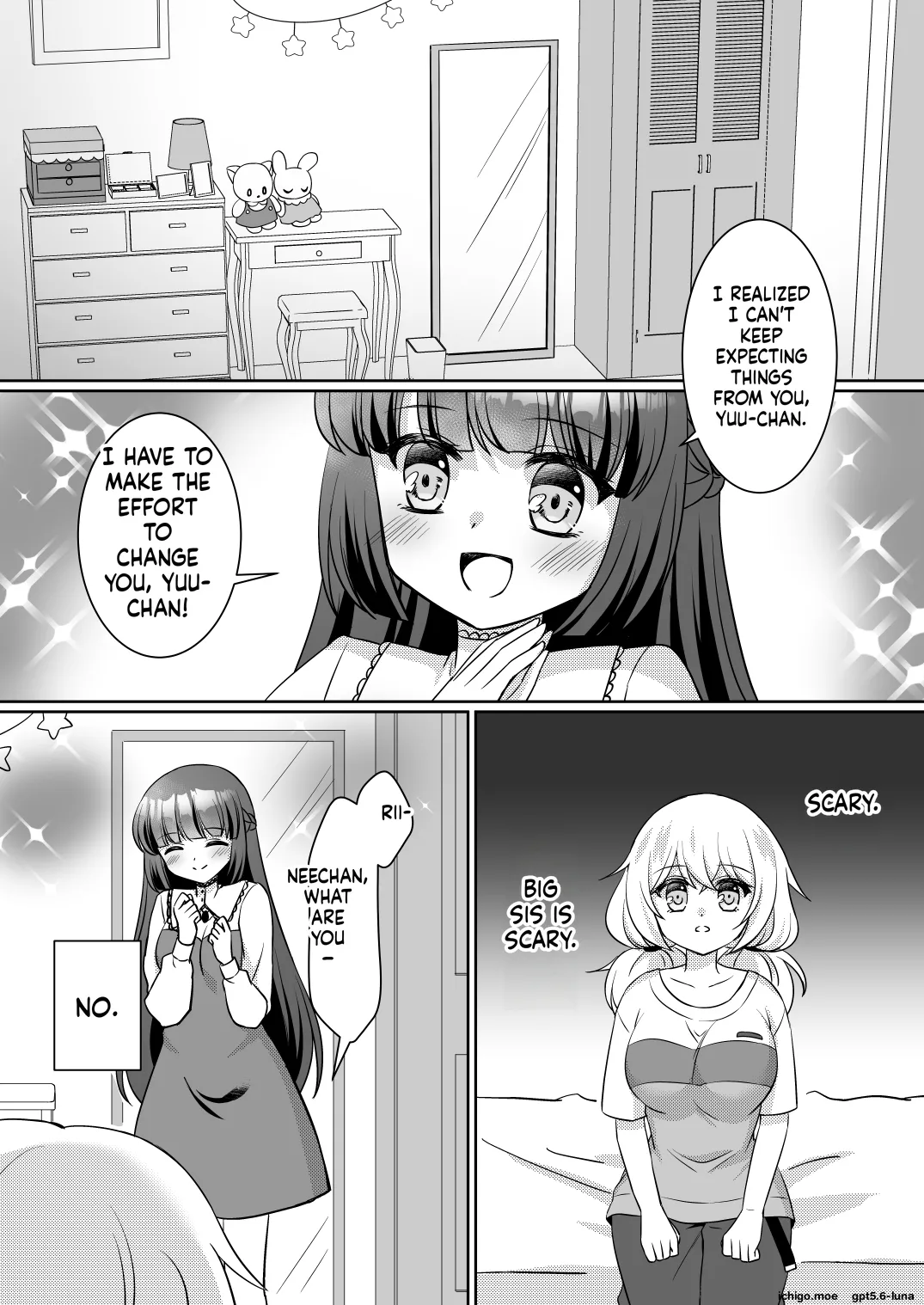 Big Sis Wanted a Little Sister, Not a Little Brother page 12 full
