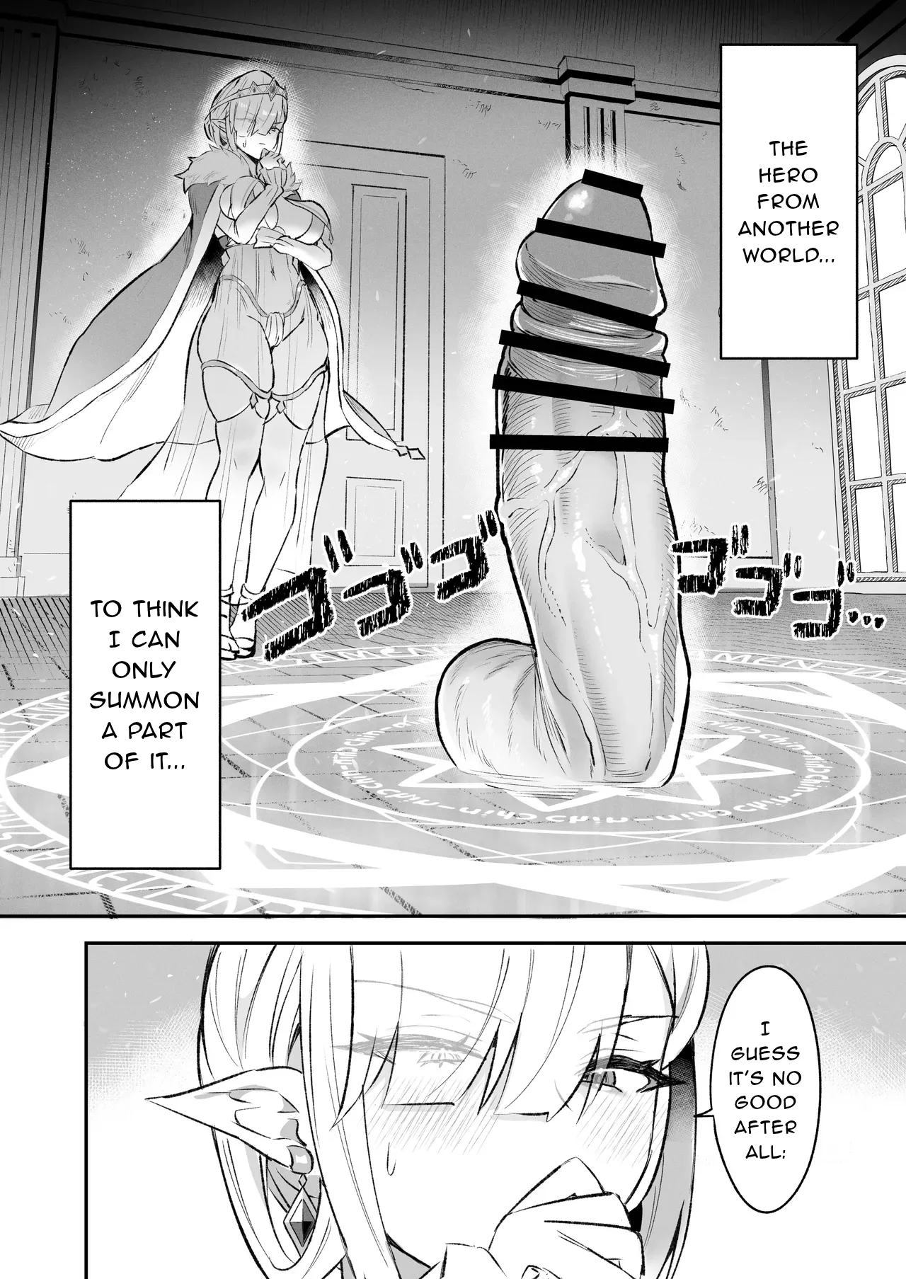 The elf Queen and the Mithril phallus page 5 full