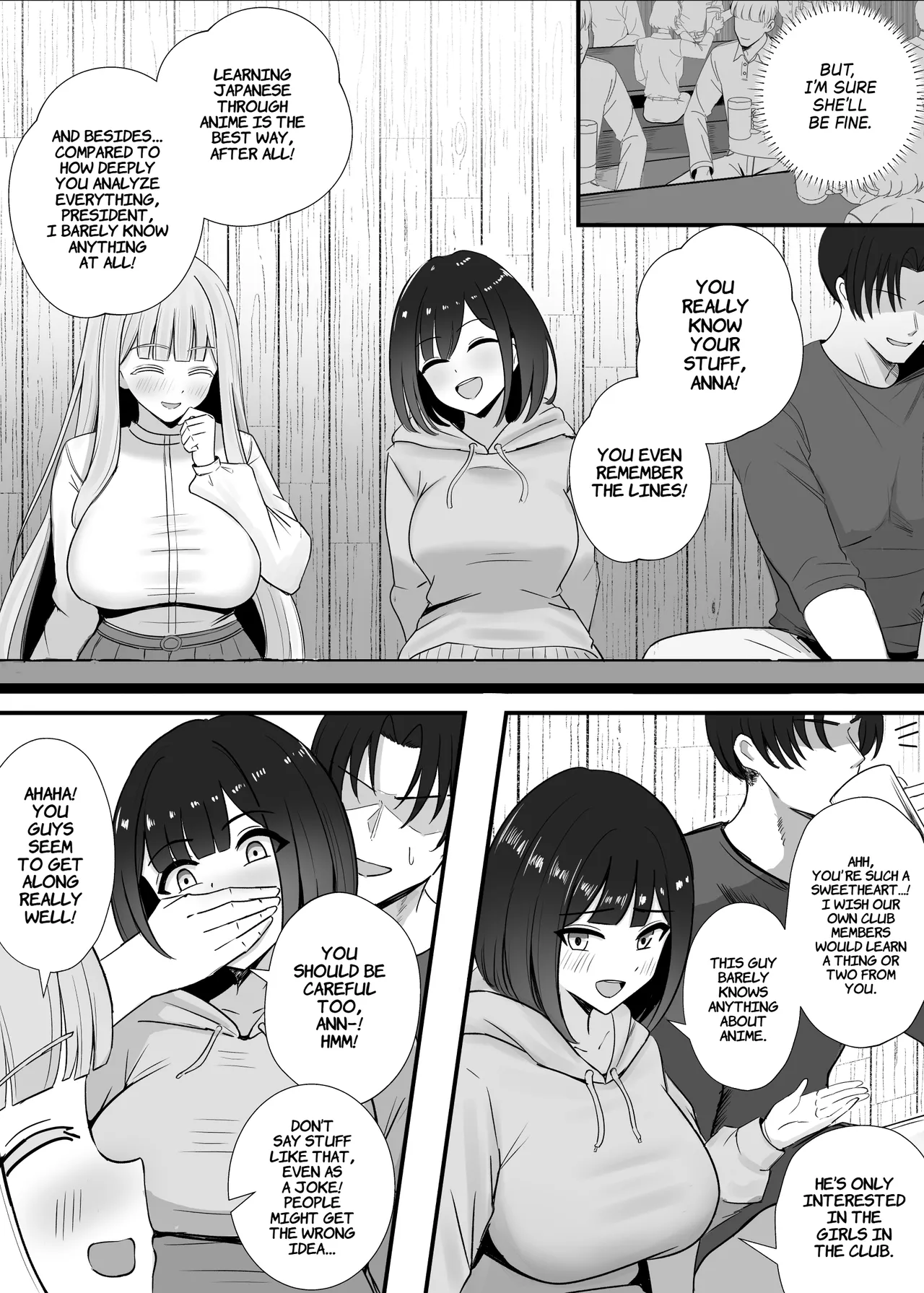 Kinpatsu Kyonyuu Ani-Ota Ryuugakusei Chorosugi www | The Blond Anime Otaku Exchange Student With Huge Tits Is Such An Easy Target page 6 full