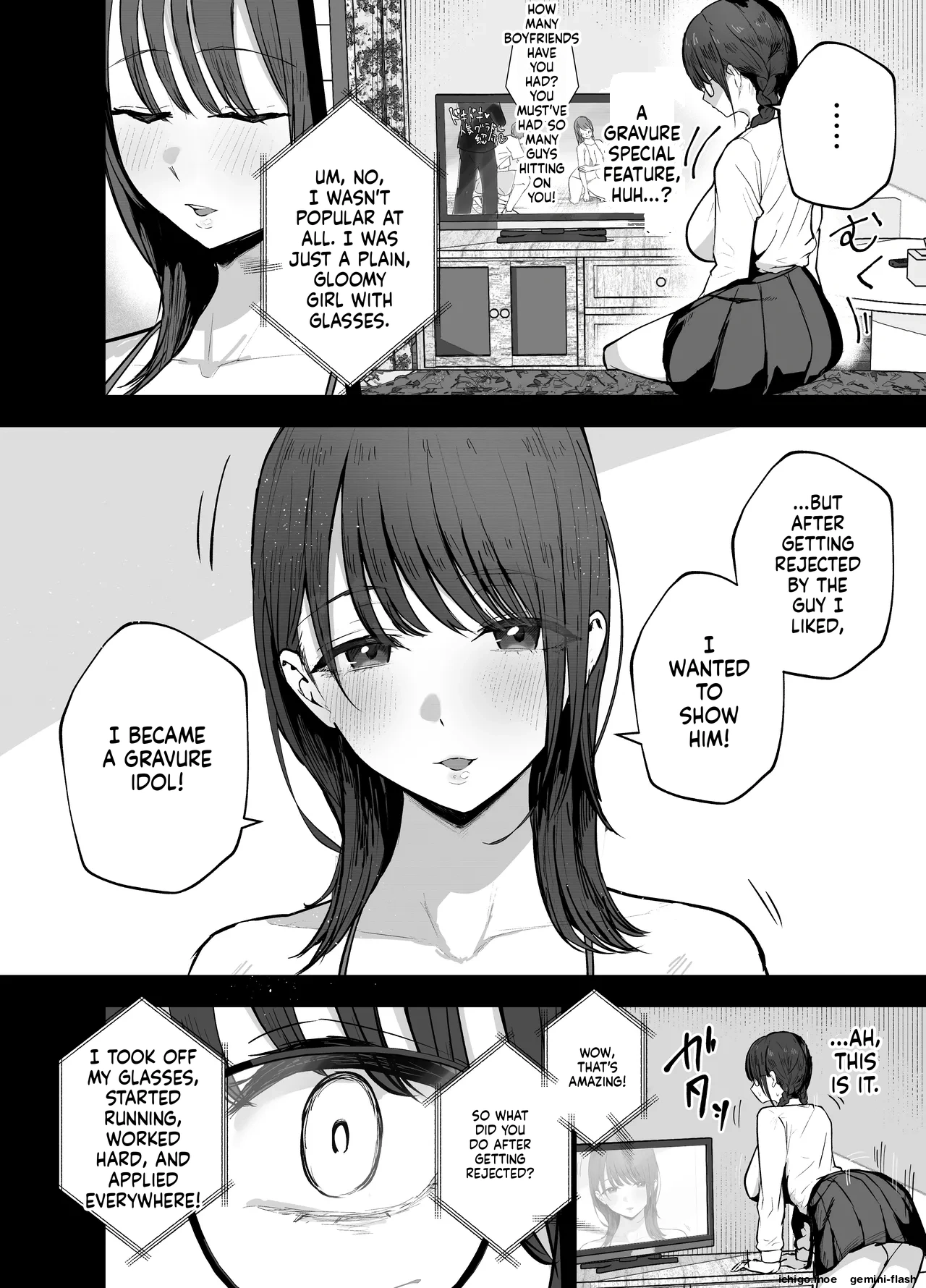 "Omae ga Futta InCha Onna, Ima ja Followers Hyakuman-nin Goe no Bakunyuu Gravure Idol dazo? w" 2 —Kanojo no Iru Ore o Muchimuchi Bakunyuu Body de Yuuwaku shite kite Gyaku NTR— page 3 full